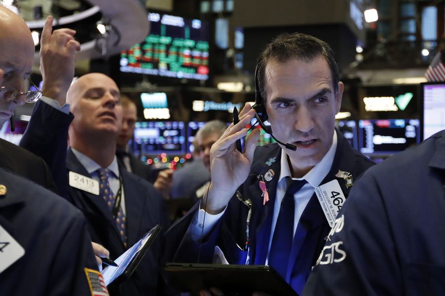 Pasar Finansial Wall Street (AP Photo/Richard Drew)