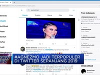 Inilah Daftar Tagar Terpopuler 2019, Agnez Mo Peringkat Satu!