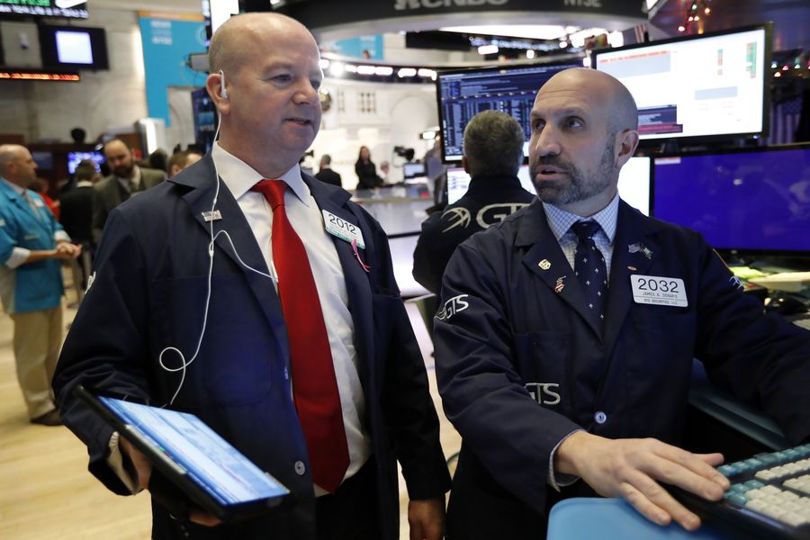 Pasar Finansial Wall Street (AP Photo/Richard Drew)