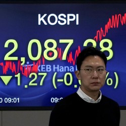 Bursa Asia Dibuka Merah Ikuti Pelemahan Wall Street