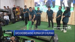 Anies Groundbreaking Rumah DP 0 Rupiah di Cilangkap