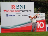 Para Golfer Beraksi di Tournament BNI Indonesian Masters 2019