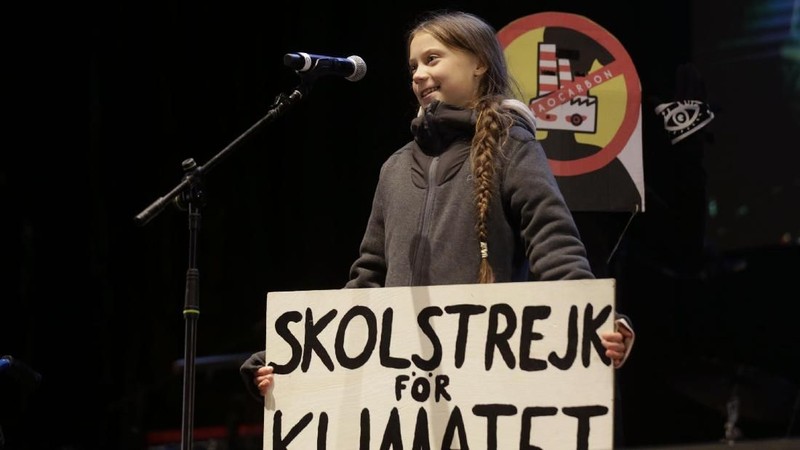 Majalah TIME's menetapkan aktivis lingkungan asal Swedia, Greta Thunberg, sebagai Person of the Year 2019.