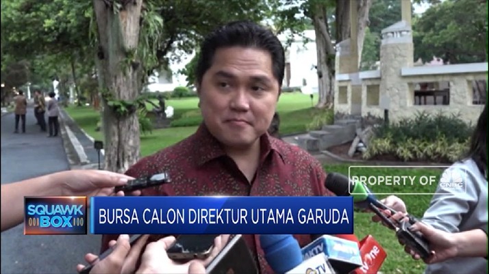 Erick Thohir Bantah Jonan Dan Susi Bakal Jadi Dirut Bumn