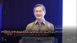 Lengkap! Ini Penjelasan Bangkok Bank Usai Caplok Bank Permata
