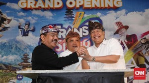 Taman Hiburan Trans Studio Bali Resmi Dibuka