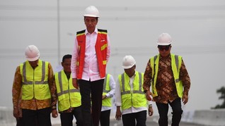 Jokowi Jamin Kereta Cepat Jakarta-Bandung dan LRT Kelar 2021