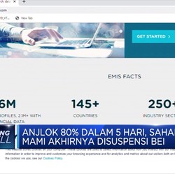 Anjlok 80% Dalam 5 Hari, Saham MAMI Akhirnya Disuspensi