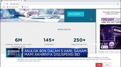 Anjlok 80% Dalam 5 Hari, Saham MAMI Akhirnya Disuspensi