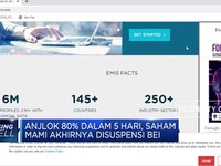 Anjlok 80% Dalam 5 Hari, Saham MAMI Akhirnya Disuspensi