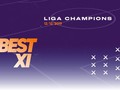 INFOGRAFIS: Best XI Liga Champions Pekan Ini