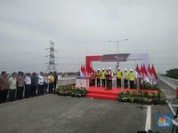 Tol Layang Terpanjang di RI Ditaksir Raup Omzet Rp1,5 M/Hari