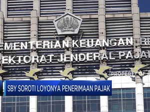 SBY Soroti Loyonya Penerimaan Pajak
