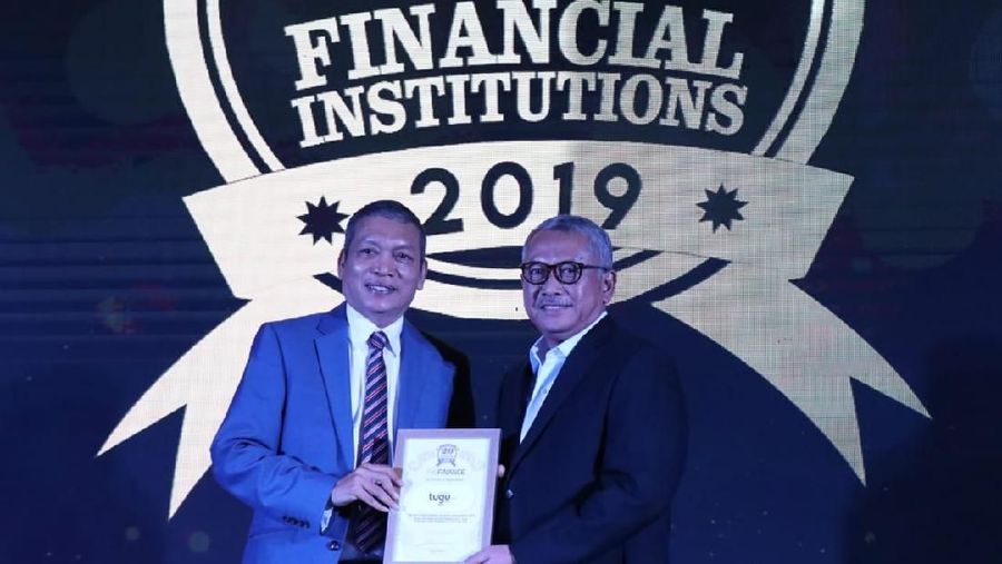 PT Asuransi Tugu Pratama Indonesia Tbk (Tugu Insurance) kembali mendapatkan penghargaan Top 20 Financial Institution dari The Finance.
