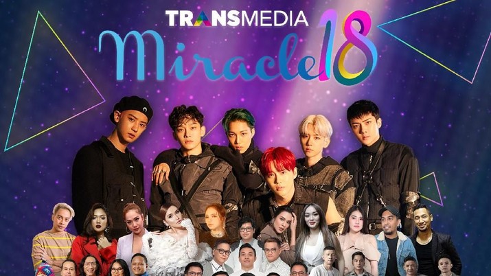Ungu dan Rossa buka Miracle 18 Transmedia dengan meriah! 