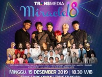 Live Streaming! Via Vallen Sampai EXO Ramaikan HUT Transmedia