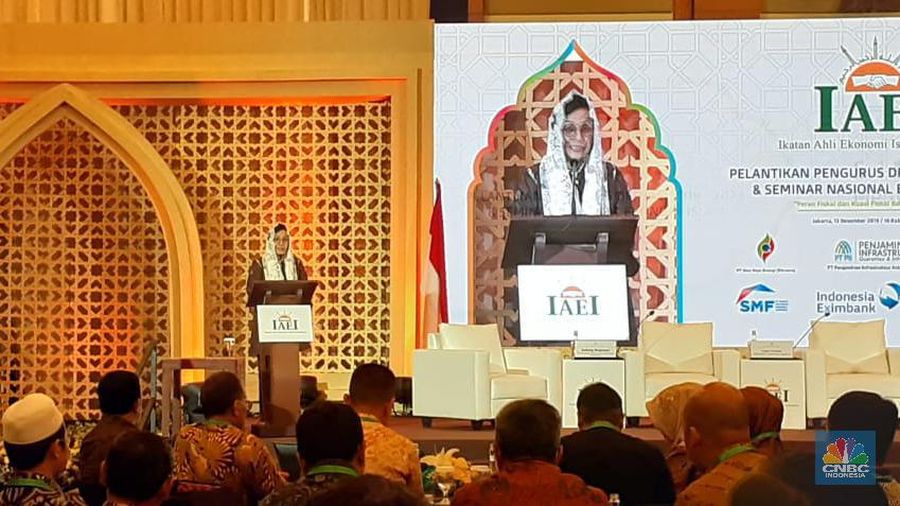 Sri Mulyani resmi melantik 357 pengurus baru organisasi syariah ini.