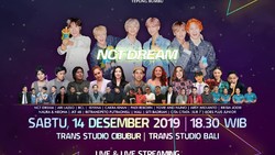 Besok! NCT Dream Ramaikan Hut Transmedia di Cibubur