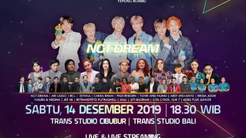 Besok! NCT Dream Ramaikan Hut Transmedia di Cibubur