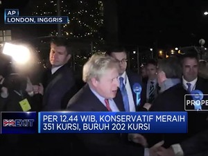 Pemilu Inggris: Boris Unggul di Atas 50%