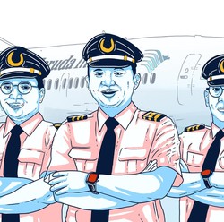 5 Direksi Garuda Punya Segudang Jabatan di Anak & Cucu Usaha