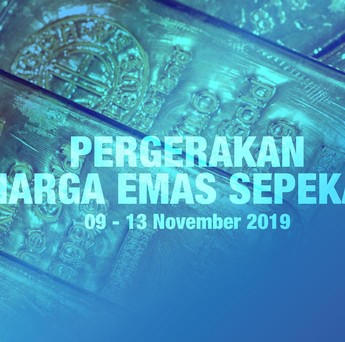 AS-China Bikin Harga Emas Turun-Naik Tak Tentu Arah