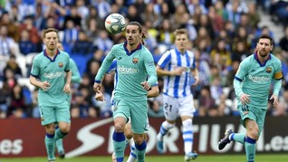 Hasi Liga Spanyol: Barcelona Ditahan Real Sociedad 2-2