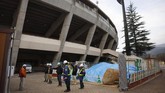 Hingga kini dilaporkan ada puluhan ribu korban radiasi nuklir, salah satunya Futaba yang kini menjadi lokasi ‘mati’. (AP Photo/Jae C. Hong)