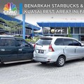 Benarkah Starbucks & KFC Cs Kuasai Rest Area? Ini Faktanya