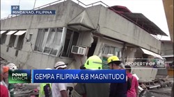 Gempa 6,8 Magnitudo Guncang Filipina Tak Berpotensi Tsunami