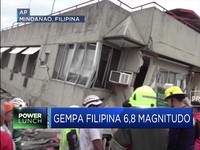 Gempa 6,8 Magnitudo Guncang Filipina Tak Berpotensi Tsunami