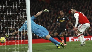 Hasil Liga Inggris: Man City Bungkam Arsenal 3-0