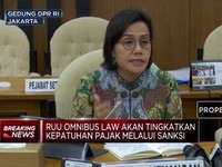 Sri Mulyani Sampaikan 4 RUU Prioritas Kemenkeu ke DPR RI