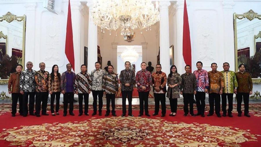 Presiden Ingin PSSI Bersiap untuk Piala Dunia U20. (Rusman - Biro Pers Sekretariat Presiden)