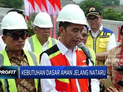 Libur Nataru, Jokowi Pastikan Kebutuhan Dasar Aman