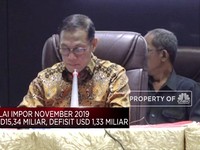 BPS: Defisit Neraca Dagang November Capai USD 1,33 M