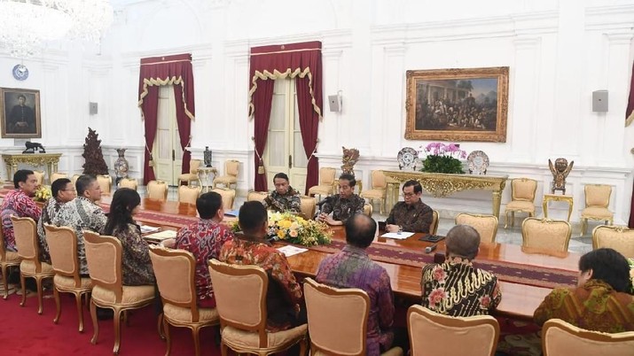 Presiden Ingin PSSI Bersiap untuk Piala Dunia U20. (Rusman - Biro Pers Sekretariat Presiden) Presiden Ingin PSSI Bersiap untuk Piala Dunia U20. (Rusman - Biro Pers Sekretariat Presiden)