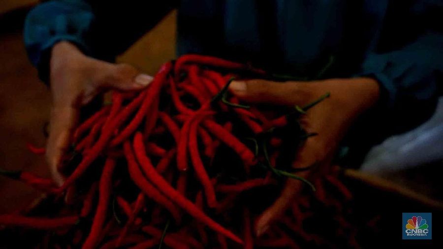 Jelang Natal 2019 dan Tahun Baru 2020, harga bawang merah di pasar DKI Jakarta mencapai puncak tertinggi di Desember 2019 pada Senin (16/12/2019)