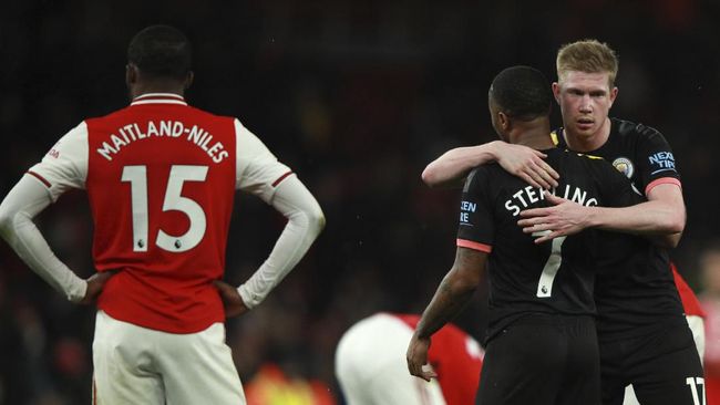 6 Fakta Menarik Kemenangan Man City atas Arsenal