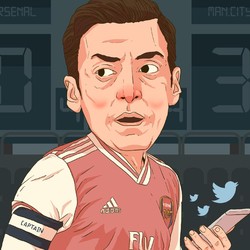 Kala Mesut Ozil Jadi Buah Simalakama Bagi Arsenal