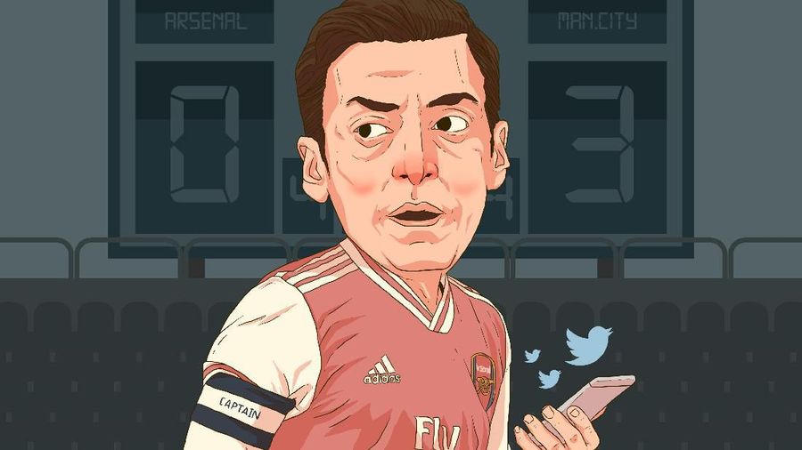 Infografis: Mesut Oezil, Buah Simalakama Buat Arsenal