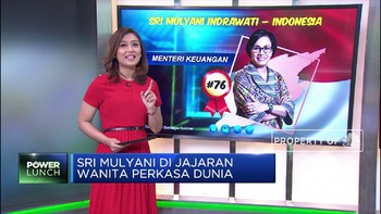 Sri Mulyani di Jajaran Wanita Perkasa Dunia