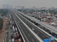 Tol Japek Elevated Ditutup Sementara, Kendaraan Lewat Bawah