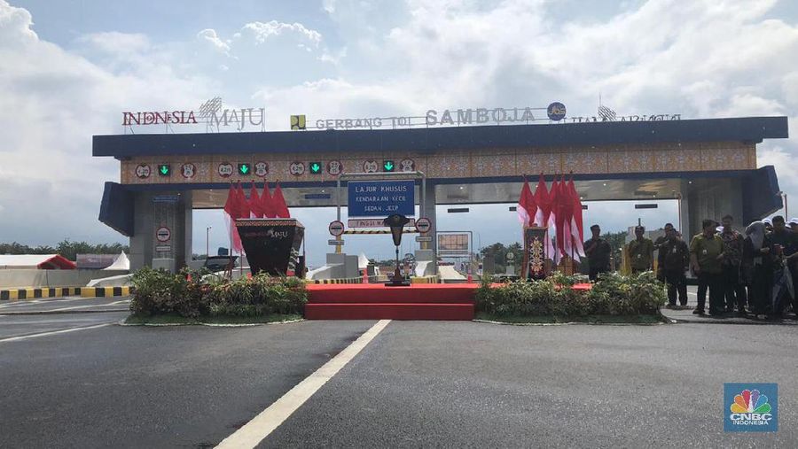 Para pengguna jalan sudah bisa lewat tol pertama di Kalimantan itu mulai Kamis (19/12/2019) hari ini pukul 06.00 WITA.
