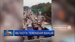 Hujan Deras, Lagi-lagi Banjir Rendam Ibu Kota!