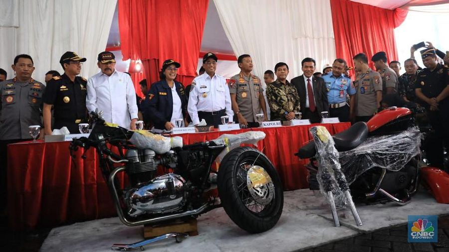 Sri Mulyani Indrawati mengungkapkan bahwa modus yang digunakan dalam kasus penyelundupan kali ini unik.