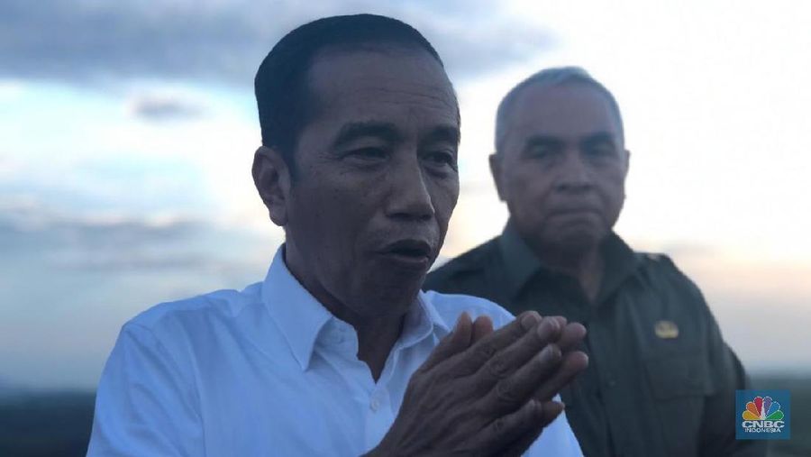 Jokowi mengatakan pemerintah sudah menyiapkan lahan seluas 256 ribu hektare untuk pembangunan ibu kota baru.