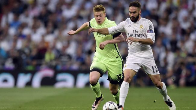 Madrid vs Man City, Duel Pertama Zidane dengan Guardiola
