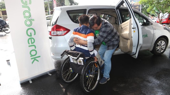 Pasca 3 Kota, Giliran Disabilitas Semarang Nikmati GrabGerak