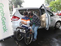 Pasca 3 Kota, Giliran Disabilitas Semarang Nikmati GrabGerak